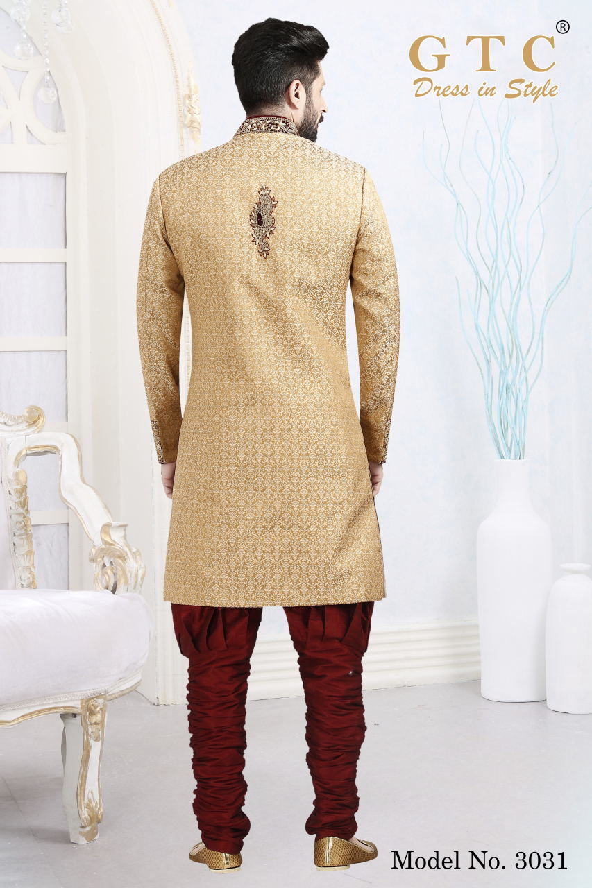 3031 Designer Sherwani Age Group: 16-50