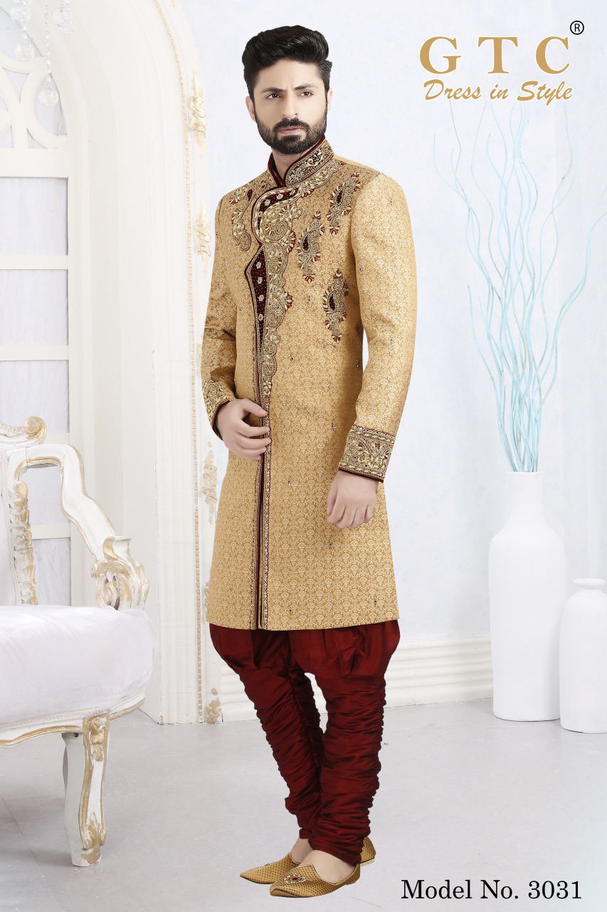 3031 Designer Sherwani Age Group: 16-50