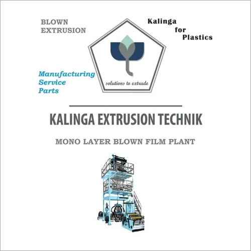 Kalinga Extrusion Technik Double Die Hdpe Blown Film Plant