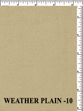 Weather Fabric - Polyester 54x54 Inch, All Colors Available | Washable, Lightweight At 600g, Ideal For Outdoor Furniture Use, Plain & Mesh Patterns