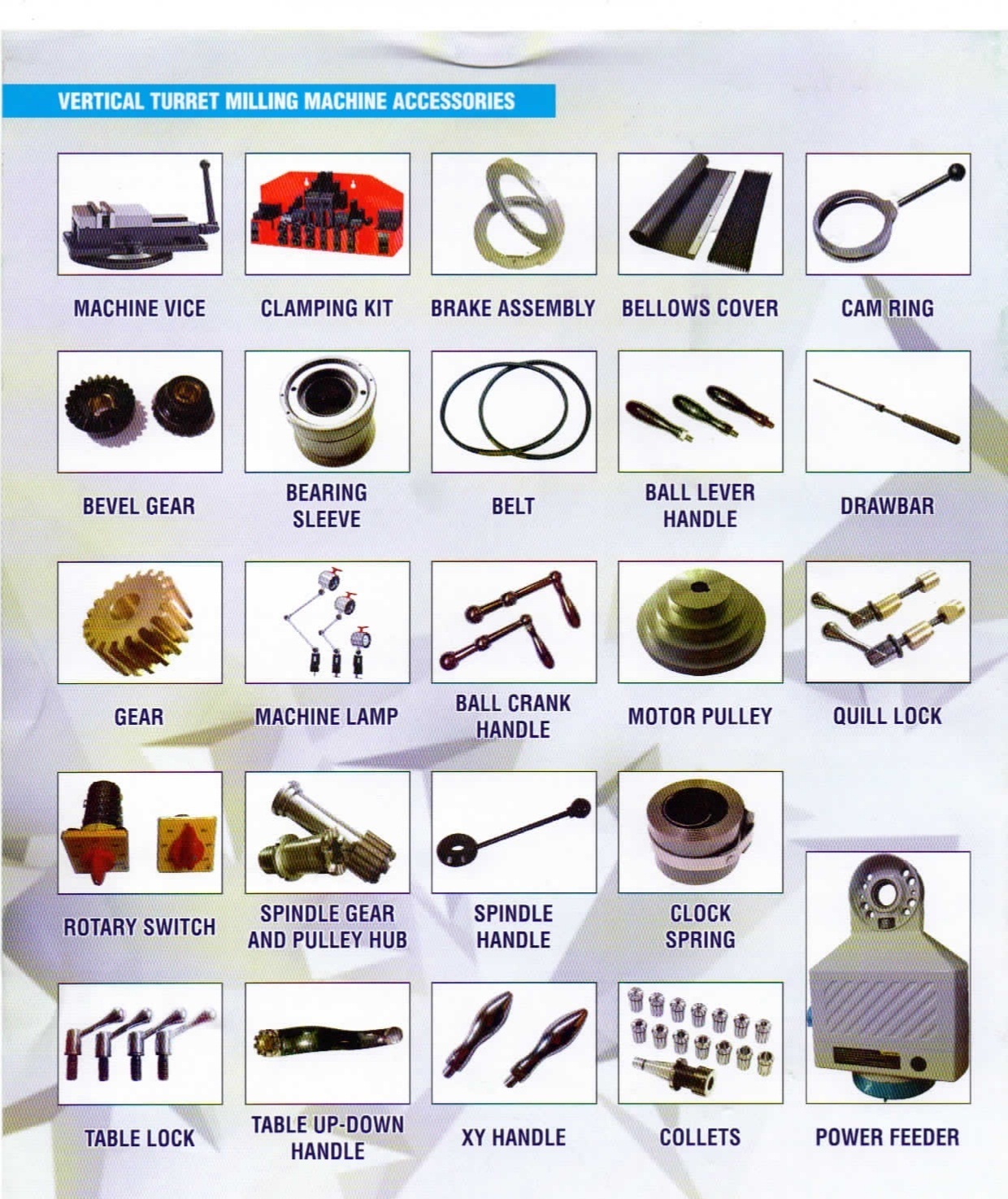Milling Collet Set-8 Pcs