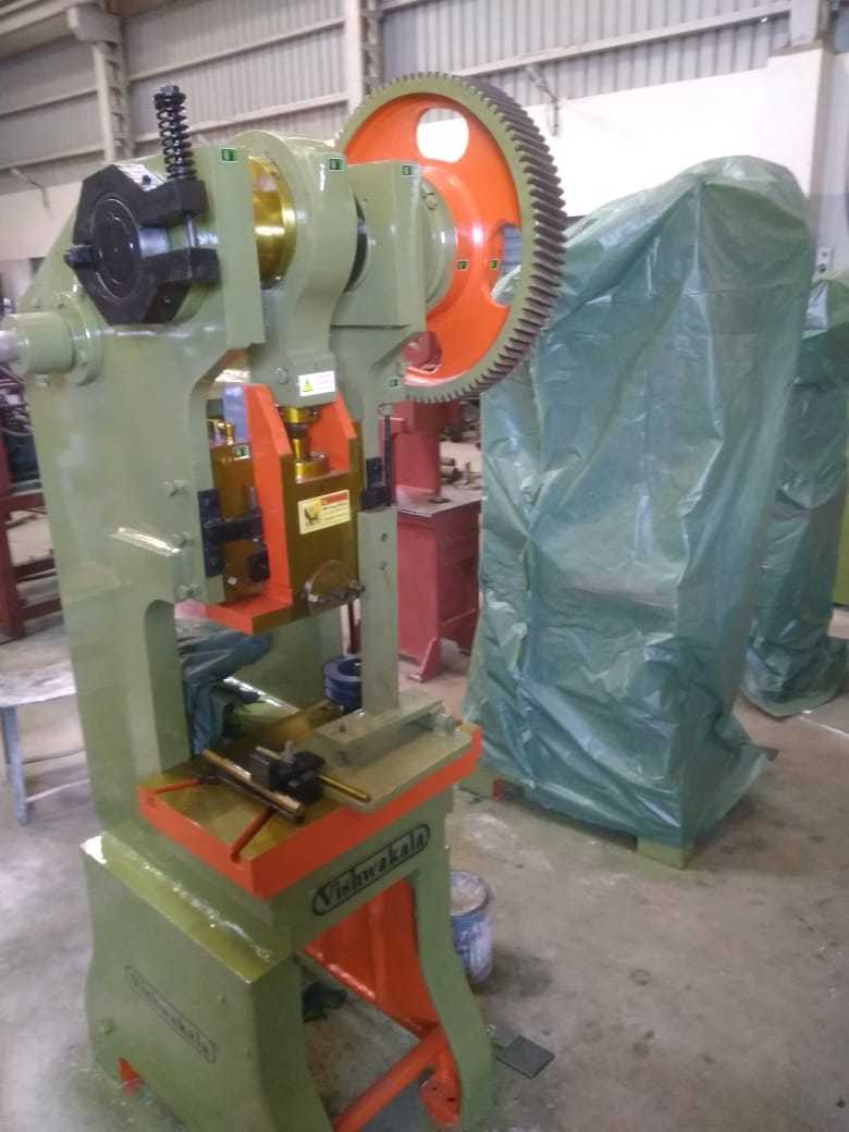 Yellow C Type Power Press