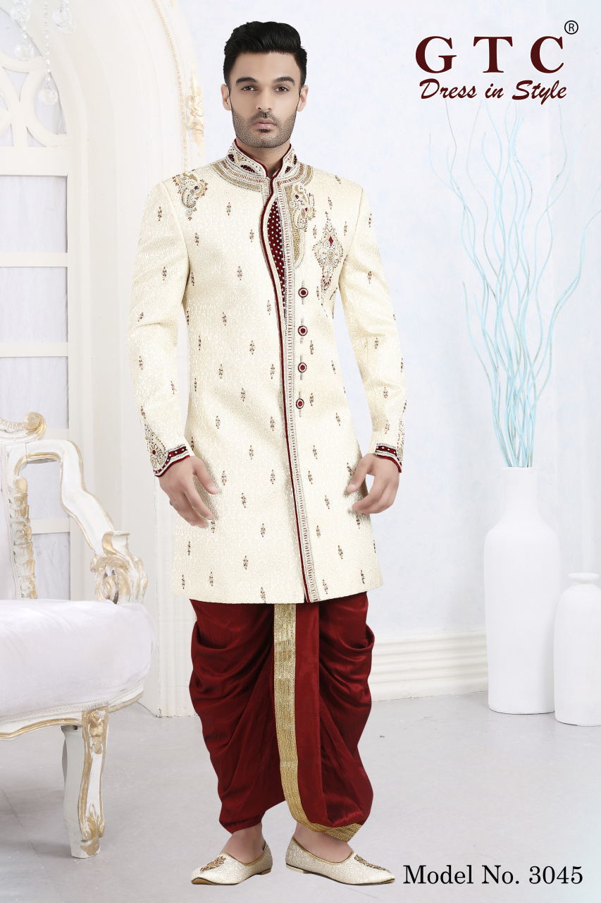 3045 Designer Sherwani Age Group: 16-50