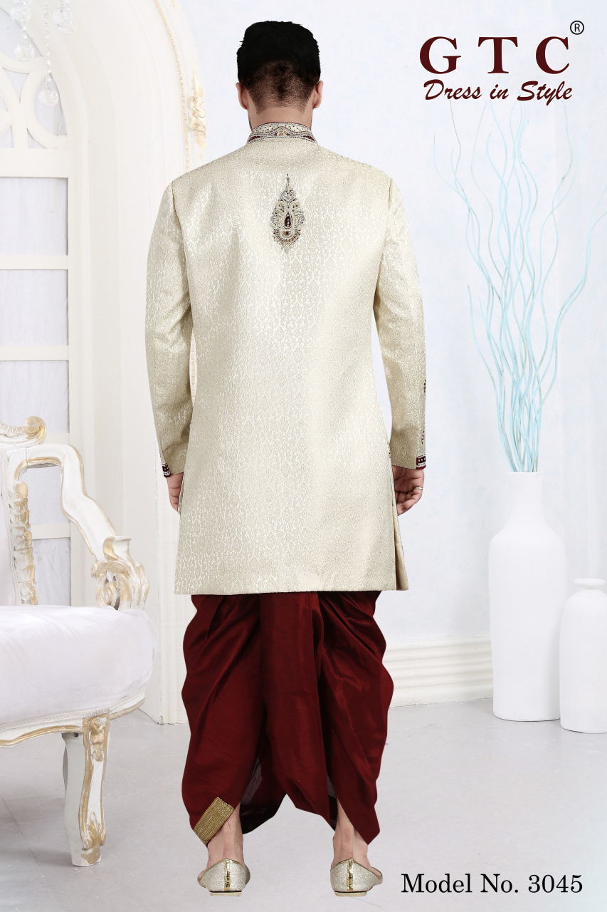 3045 Designer Sherwani Age Group: 16-50