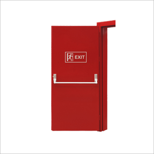 Fire Exit Door - Steel Frame | Fire-Resistant, Panic Bar System, Easy Access