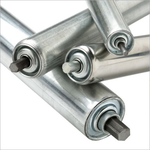 Heavy Duty Conveyor Roller - Metal Construction, Available in Multiple Sizes | Highly Durable, Resistant to Wear & Tear
