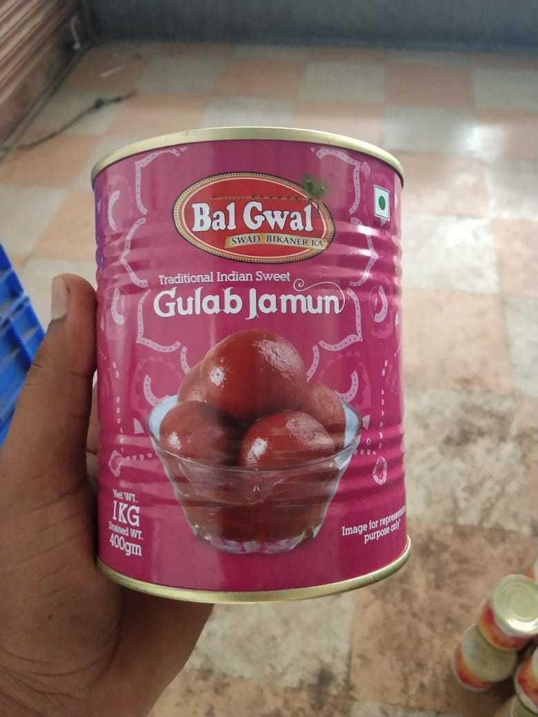 Gulab Jamun - 1 Kg Box | 6 Months Shelf Life, Authentic Indian Dessert
