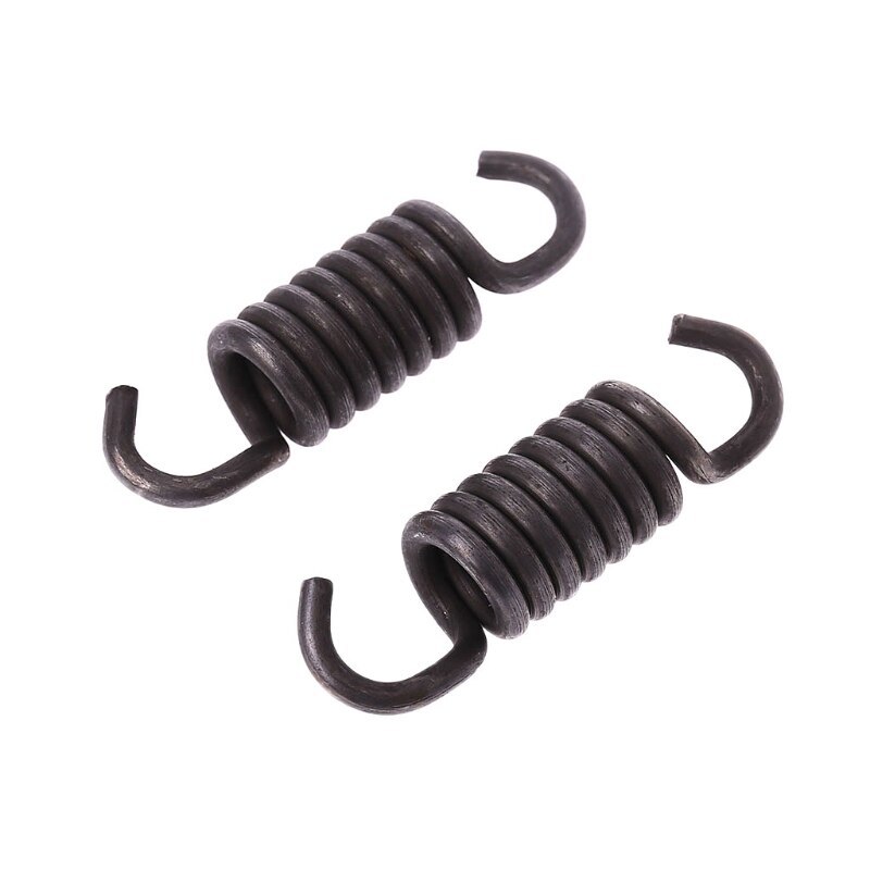 Precision Extension Spring - Stainless Steel 20 Mm Diameter Black Color | Long Working Life High Performance Easy Installation Low Maintenance