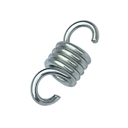 Precision Extension Spring - Stainless Steel 20 Mm Diameter Black Color | Long Working Life High Performance Easy Installation Low Maintenance