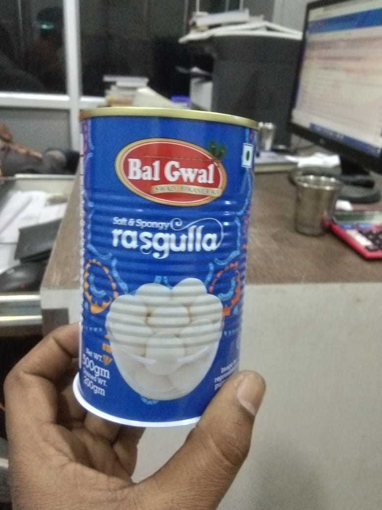 Delicious Soft & Spongy Rasgulla - 500g Of Cottage Cheese In Sugar Syrup | 6 Months Shelf Life, Ideal For Sweets Lovers