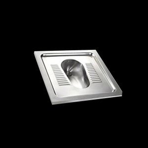Orissa Pan - Stainless Steel, 400x400x150 mm | Corrosion Resistant, Durable, Easy Cleaning, Hygienic, Modern Design, Floor Mounted