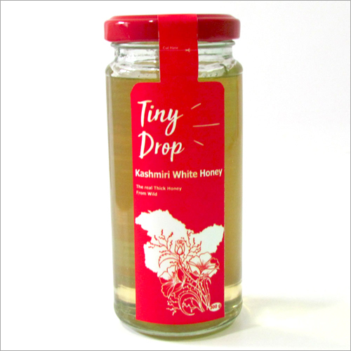 Kashmiri White Honey - 99% Purity, Sweet Taste in Liquid Form | 2-Year Shelf Life