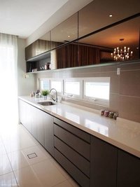 सीधी रेखा रसोई