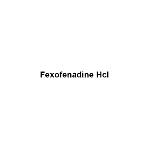 Fexofenadine Hcl