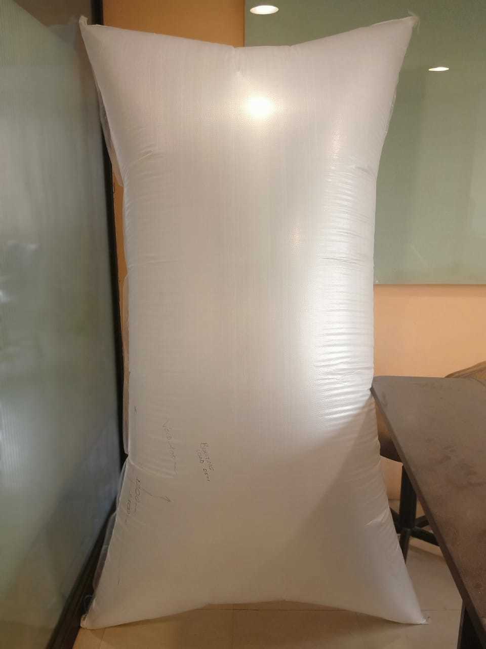 Vacuum Bag - Kraft Paper & Pp Laminated W 800-1000 X L 1200-2100 Mm Milky White & Golden Brown Lightweight Reusable Fast Inflation Process