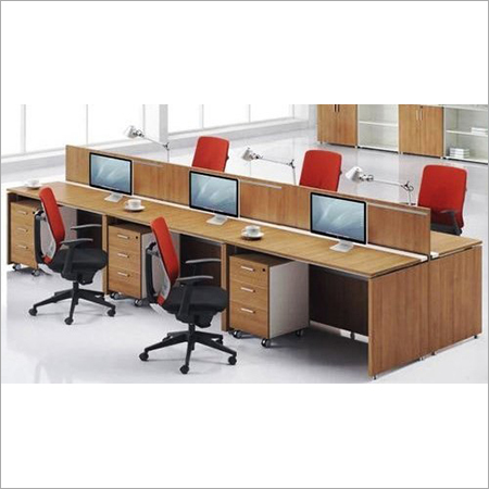 Plywood Office Workstation