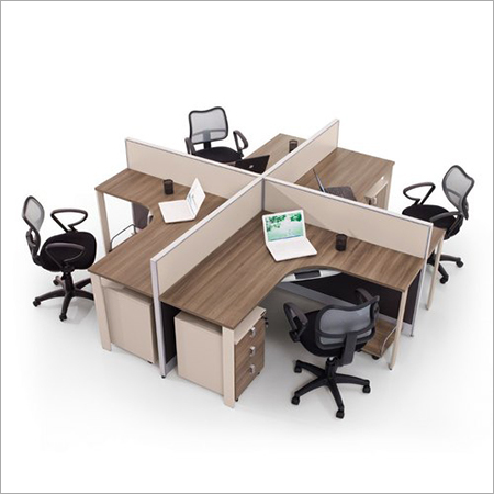 Particle Board Modern Office Workstation
