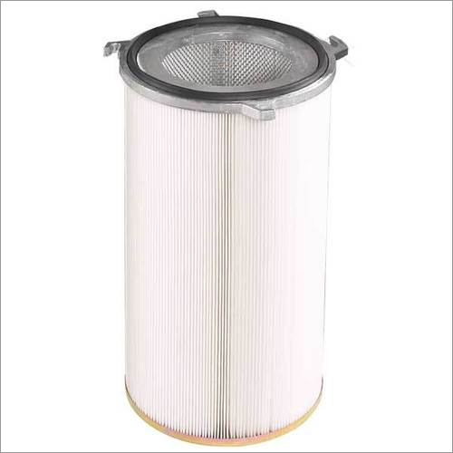 Pleated Air Filter Cartridge - Color: White