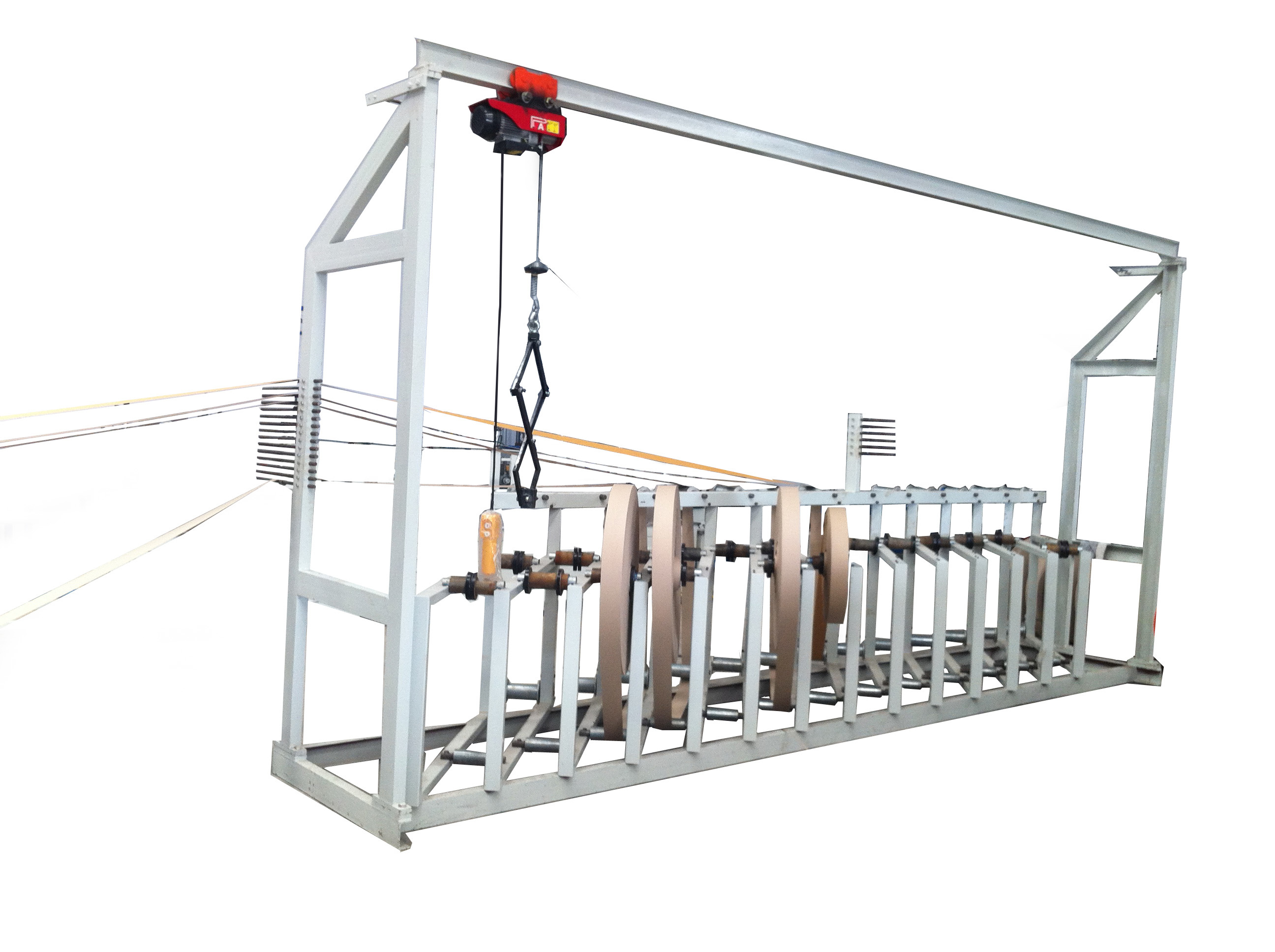 White High Speed Paper Edge Protector Machine