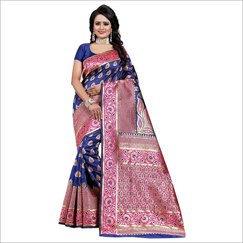 Ladies Party Wear Silk Saree - Lightweight Silk, Printed Design | Versatile for All Seasons, Ideal for Festivities and Events