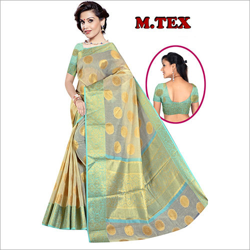 Rainy Ladies Party Wear Printed Silk Saree