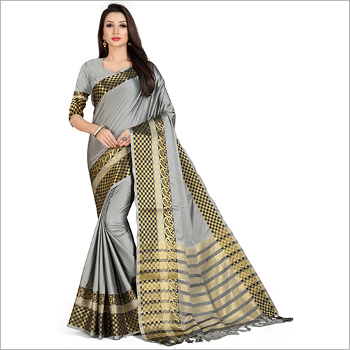 Ladies Silk Saree - Silk, Printed, Blue And Other Colors | Suitable For Summer, Winter, Rainy, Spring, Traditional Wear