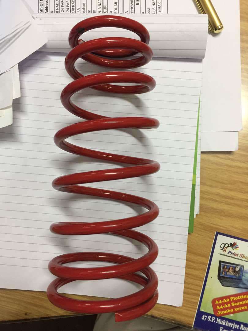 Helical Compression Spring - Color: Black