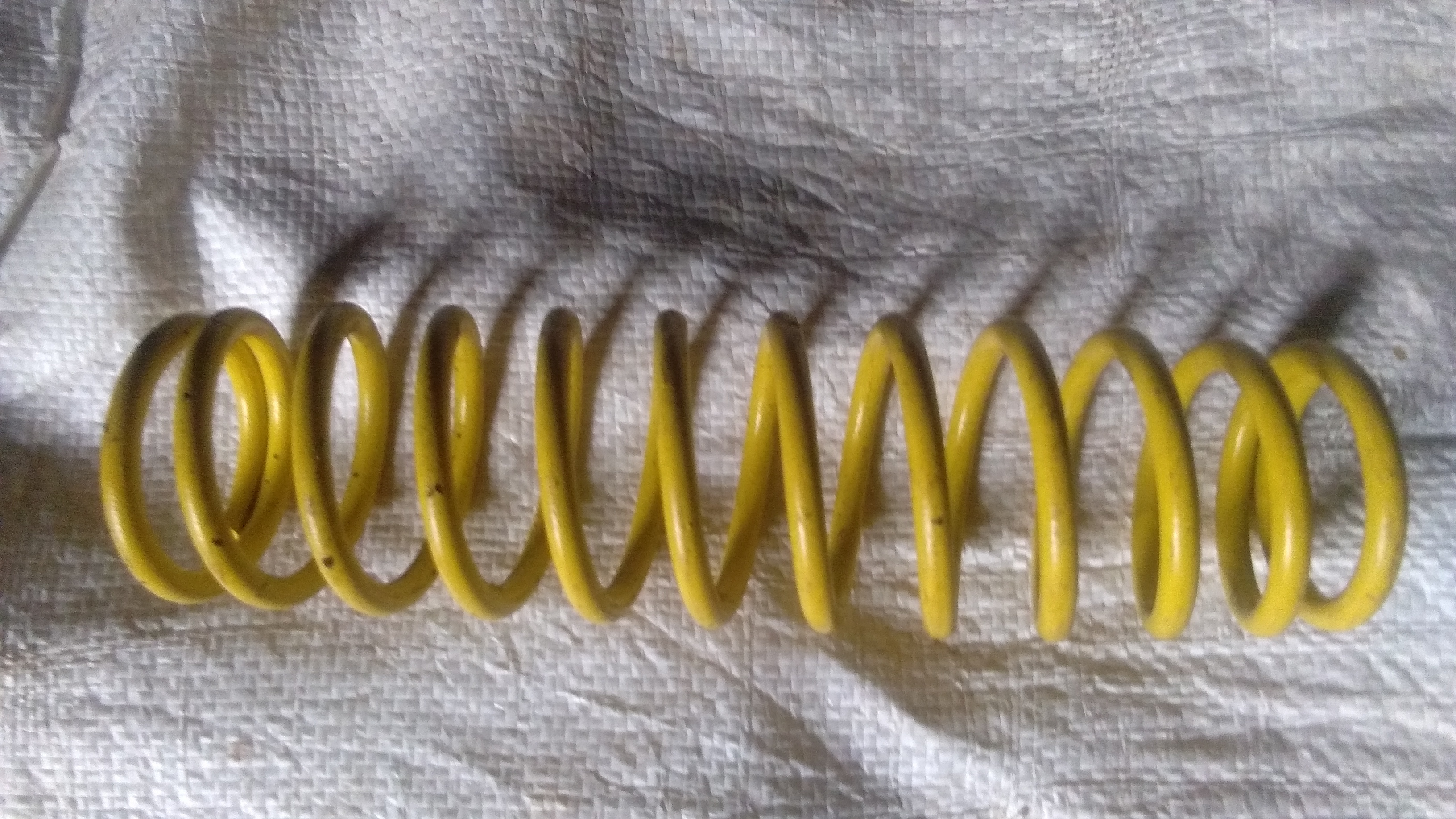 Helical Compression Spring - Color: Black