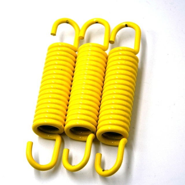 Cylindrical Helical Tension Spring - Carbon Steel, 4mm Wire Diameter, Polished Finish | Extension Load Type, Versatile For Industrial, Commercial, Domestic Use