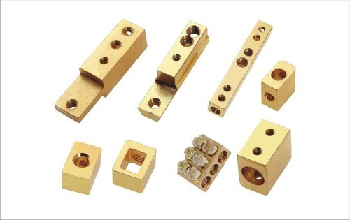 Brass Terminal - Nickel Plated Finish, Various Dimensions | Up to 100A Current Rating, Up to 600V Voltage Rating, -40°C to +120°C Temperature Rating