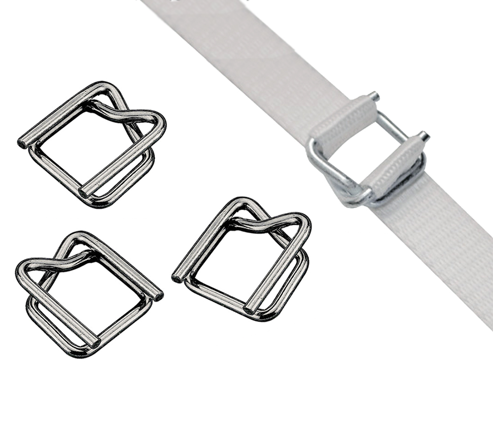 Wire Buckle - Stainless Steel & Chrome Plated | Silver Finish, High Strength, Weather & Rust Resistant, Durable Life Quality