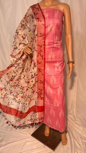 शुद्ध लिनन लंबा दुपट्टा