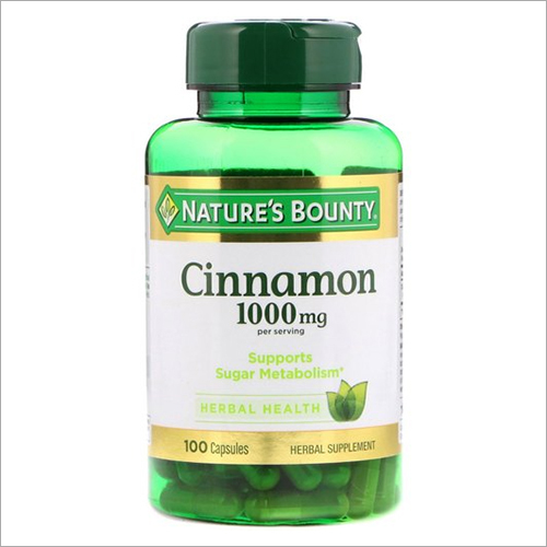 1000 मिलीग्राम दालचीनी कैप्सूल स्वास्थ्य पूरक