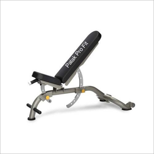Adjustable Weight Bench - Durable Steel Frame, Black Seat Color | Adjustable for Endurance, Strength Gains, and Muscle Toning, 1-Year Warranty