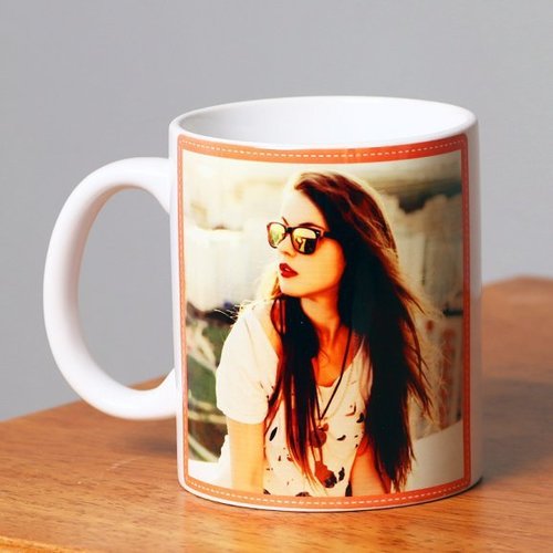 Nimble Customized Photo White Mug.