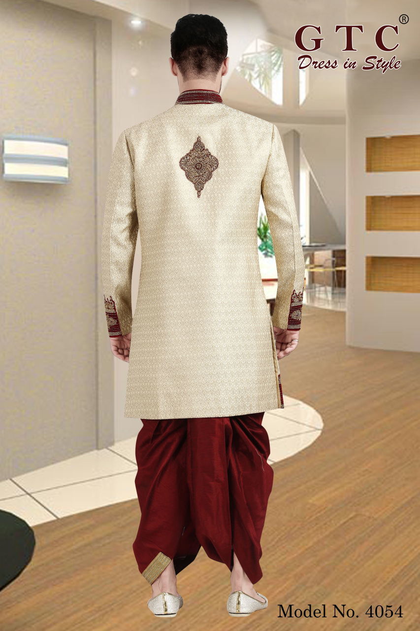 4054 Exclusive & Wedding Sherwani Age Group: 16-50