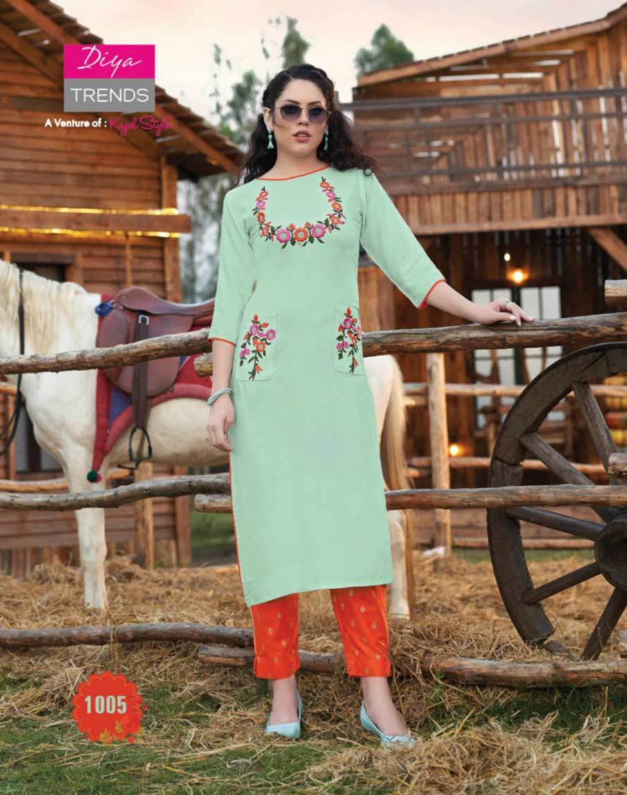 Cool Dry Rayon Print Cotton Flex Fancy Embroidery Work Classy Prints