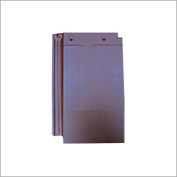 फ्लैट कॉफी ब्राउन रूफिंग टाइलें