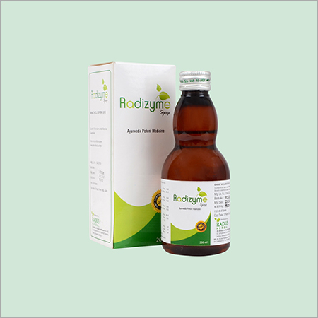 Herbal Product Radizyme Syrup