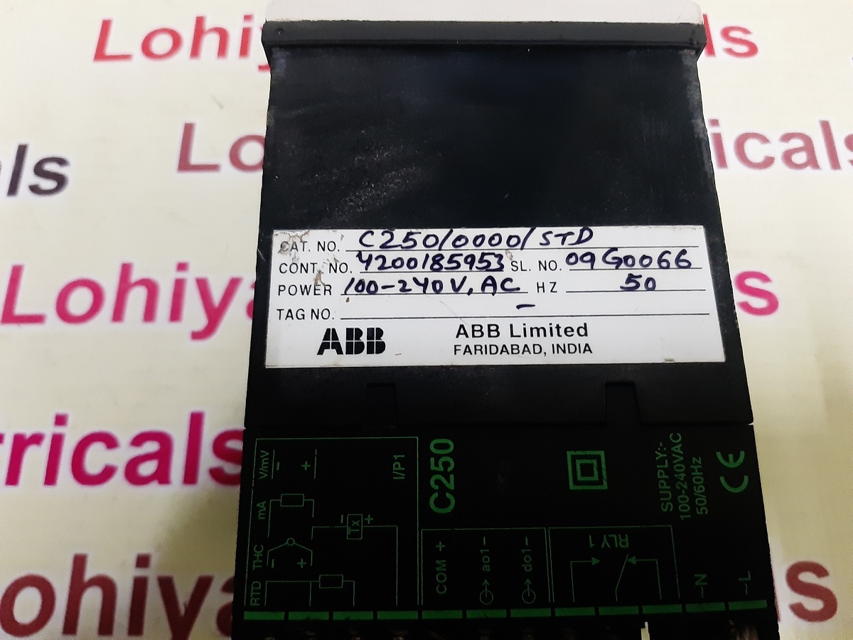 Abb Hmi Power Supply Model Cpu