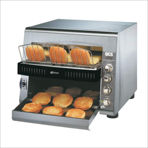 Bun Toaster - Stainless Steel, 16.5" x 14" x 10" | 1500 Watts Power, Shock Proof Body, 12 Buns Capacity, Easy Operations, 1 Year Warranty