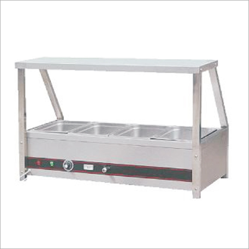 Commercial Bain Marie - Stainless Steel, Electrically Operated for Food Warmth, Easy to Clean and Durable