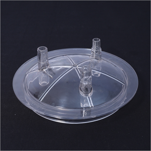 Transparent Plastic Basket Cap