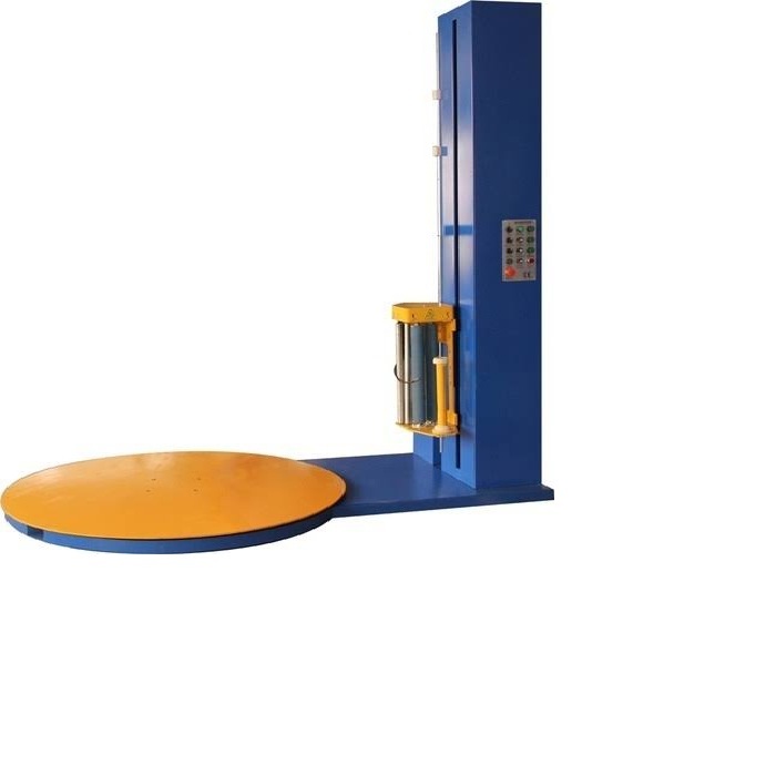 Sps-21 Stretch Pallet Wrapping Machine - Stainless Steel, 500-1200(l)x500-1200(w) Size, Silver Color, 1.23kw Power Supply, 1 Year Warranty, 120 Kg Weight