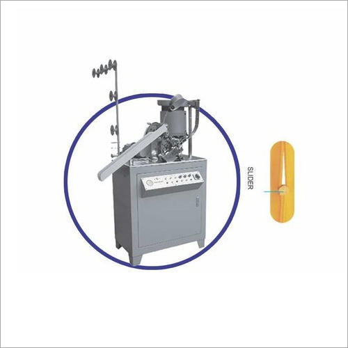 Automatic Invisible Zipper Slider Mounting Machine Dimension(L*W*H): 110*95*140  Centimeter (Cm)