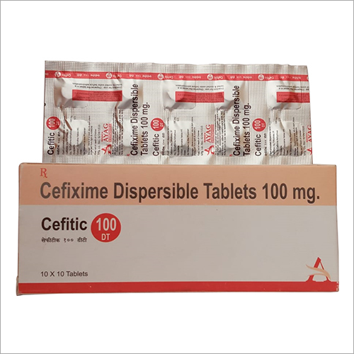 100Mg Cefixime Dispersible Tablets Drug Solutions