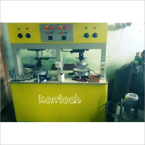 Paper Plate Making Machine - MS Material, Semi-Automatic Type, 220V Voltage | 1-Year Warranty, Efficient Hydraulic Design