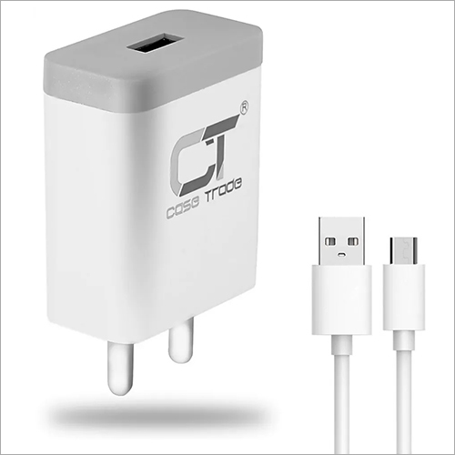 Smart Phone Charger - Plastic Material | Durable, Suitable For Mobile Phone Charging