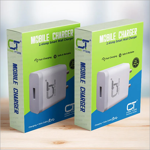 Smart Phone Charger - Plastic Material | Durable, Suitable For Mobile Phone Charging