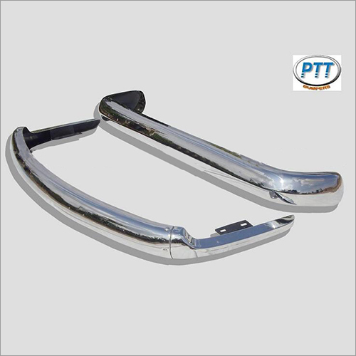 T2 1968-1972 Volkswagen Bus Bumper - Stainless Steel, Impact Resistant Design, 5-year Warranty, Effortless Fit With Robust Fasteners